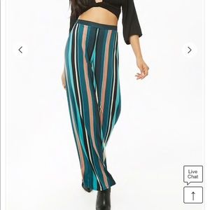 Stripe Palazzo Pants